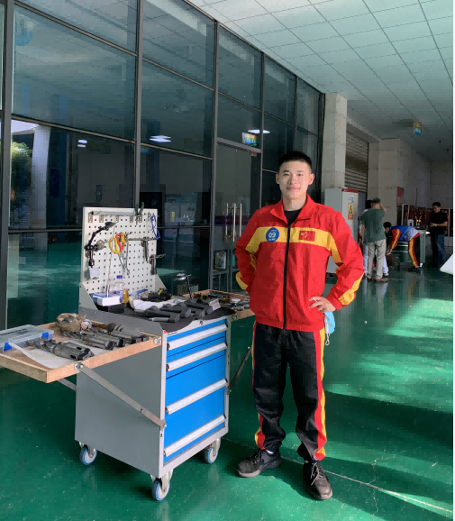 台州唯一！！！！中德学子在全国青年职业技能大赛主体赛斩获银奖！！！